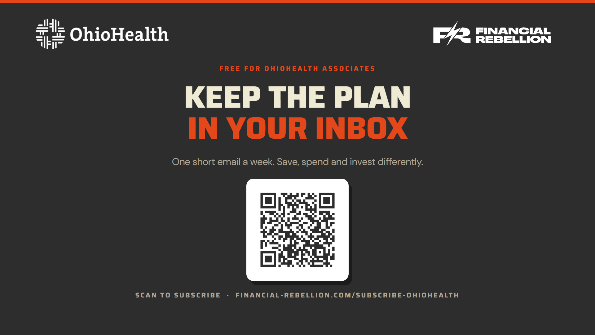 Keep the plan in your inbox